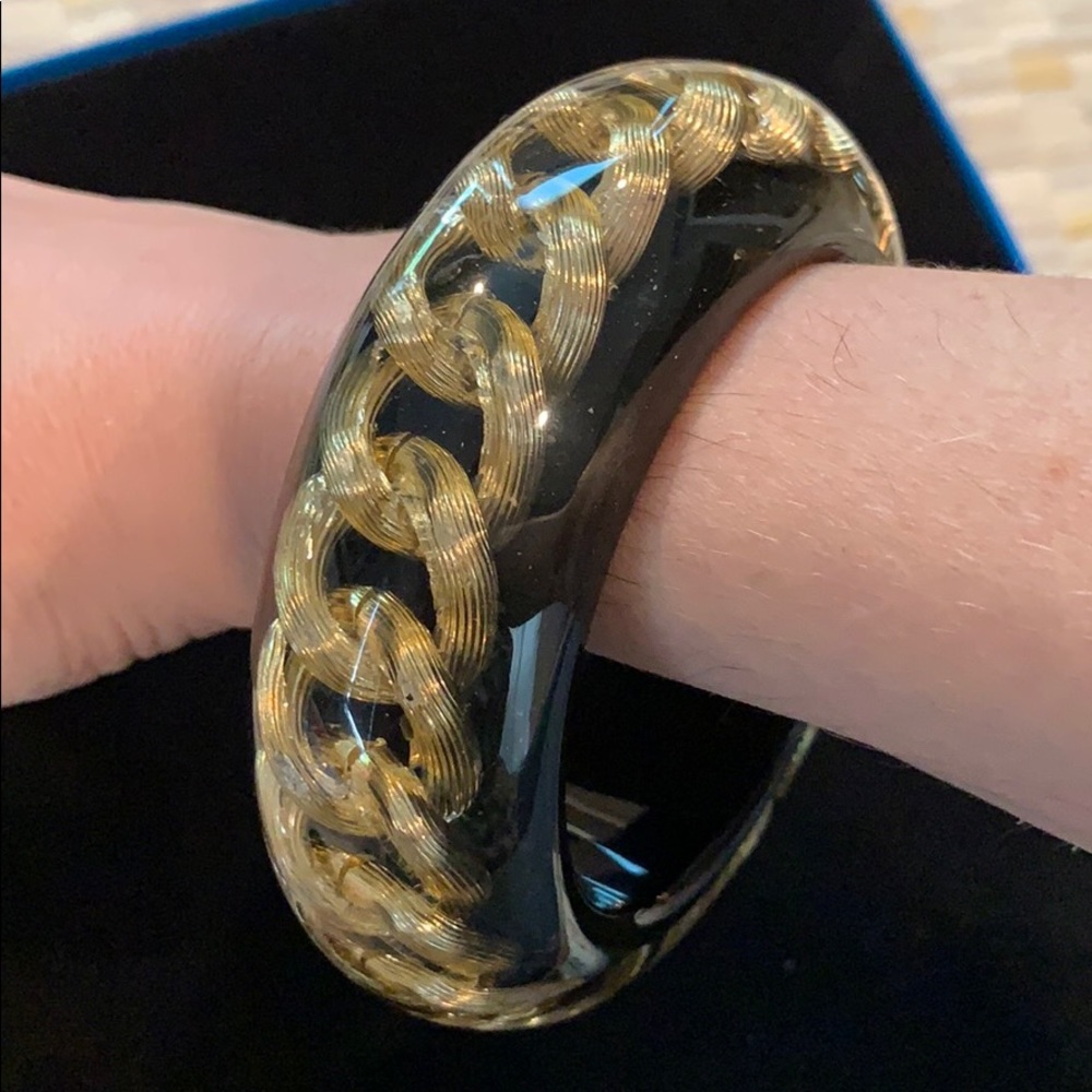 Black and gold bracelet